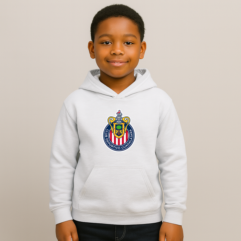 Youth Kids  Chivas Football Club Pullover Hoodie