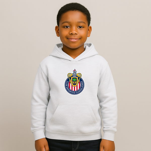 Youth Kids  Chivas Football Club Pullover Hoodie