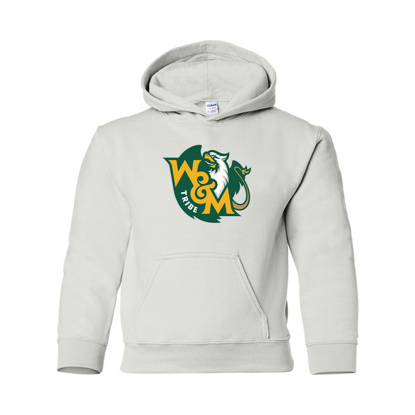 Youth  William and Mary Tribe Gildan Heavy Blend  Hooded Sweatshirt