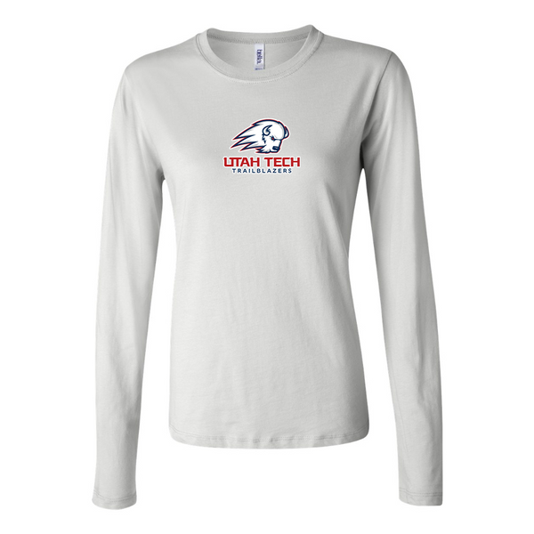 BELLA CANVAS Women’s Utah Tech Trailblazers Jersey Long Sleeve Tee