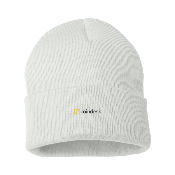 CoinDesk Logo Beanie Hat