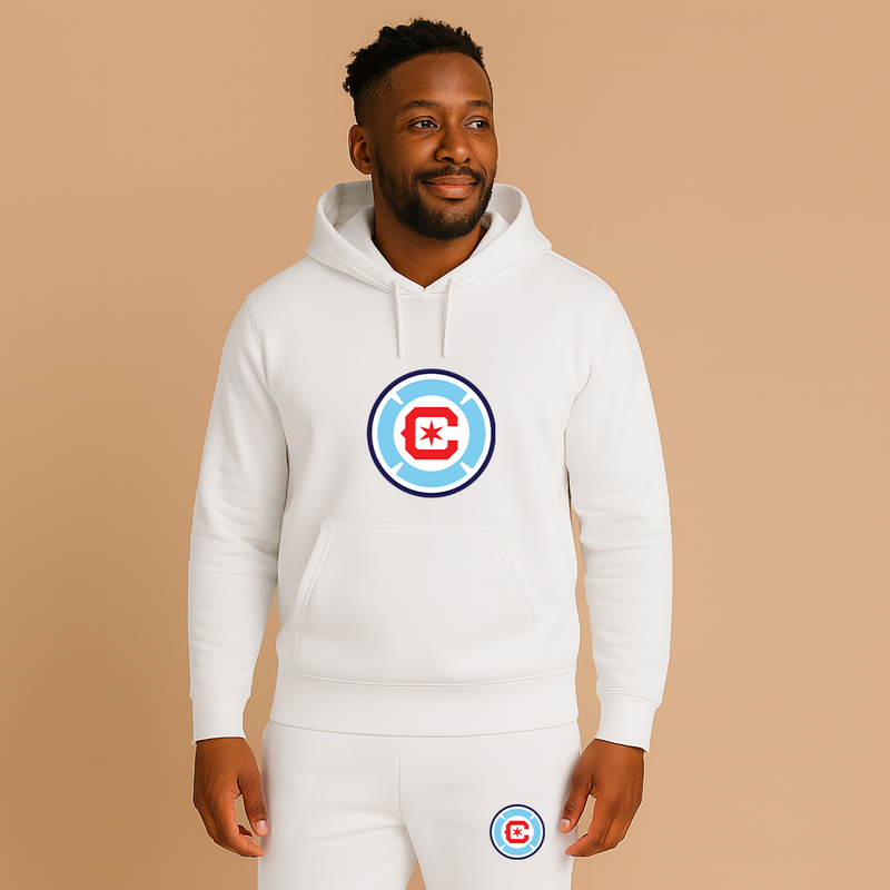 Men's Chicago Fire Soccer Hoodie Joggers Set