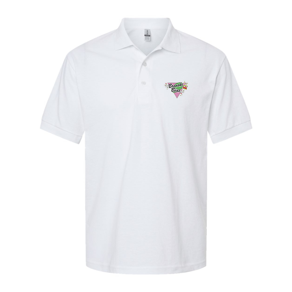Men's Bronski Beat Dry Blend Jersey Polo - White