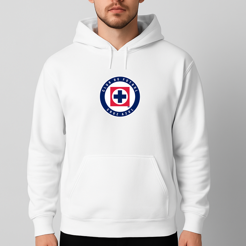 Men's Cruz Azul Football Club Pullover Hoodie