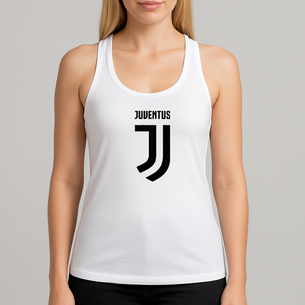Women's Juventus Soccer Racerback Tank Top