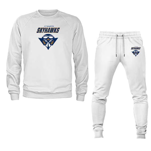 Men's Tennessee Martin Skyhawks Crewneck Sweatshirt Joggers Suit