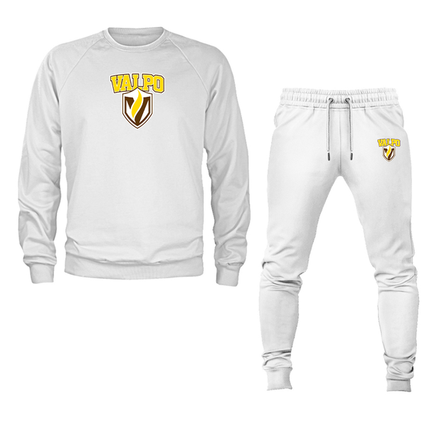 Men's  Valparaiso Crusaders Crewneck Sweatshirt Joggers Suit