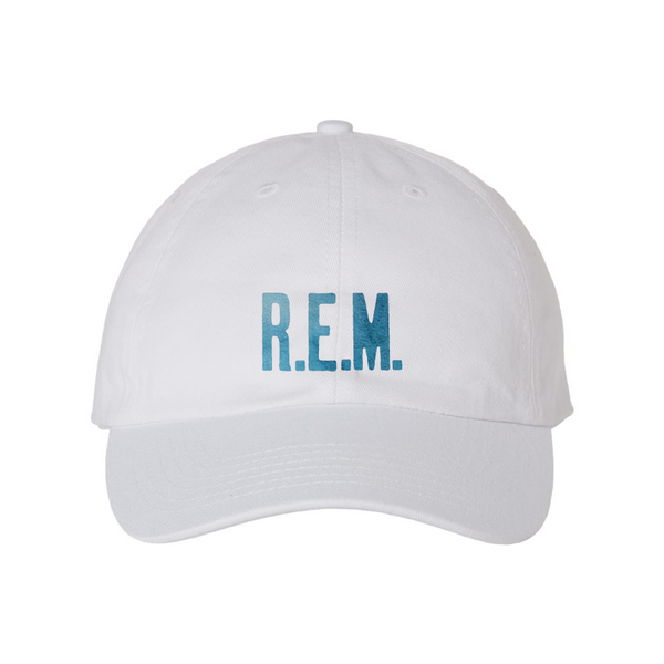 R.E.M. Blue  Valucap Adult Bio-Washed Classic Dad Hat