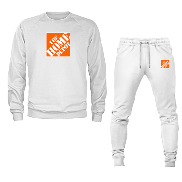 Men's The Home Depot Crewneck Sweatshirt Joggers Suit