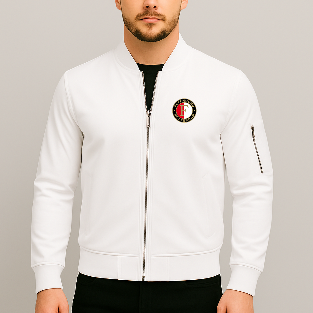 Men's Feyenoord FC Lightweight Bomber Jacket