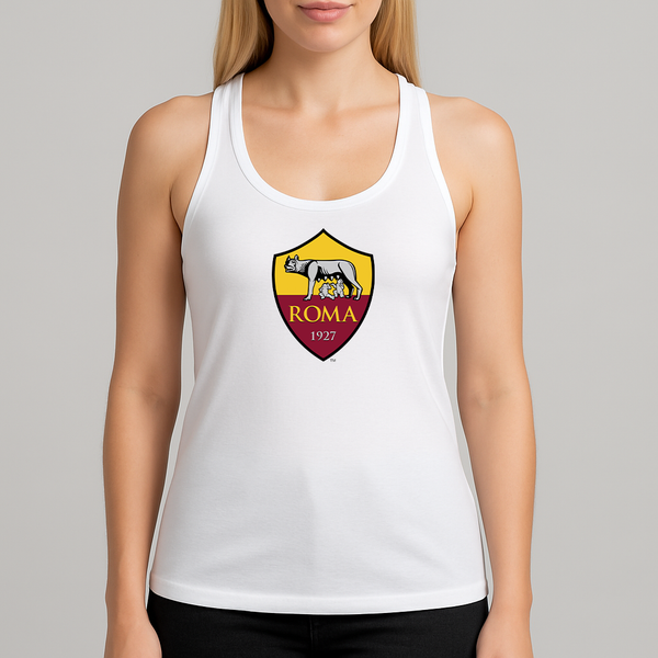 Women's AS Roma FC Racerback Tank Top