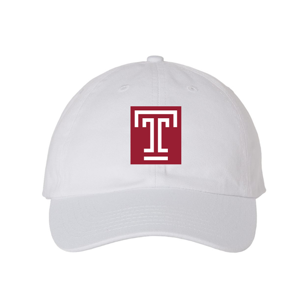 Temple Owls  Valucap Adult Bio-Washed Classic Dad Hat