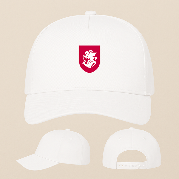 Georgia National Soccer Team Five Panel Twill Snapback Cap
