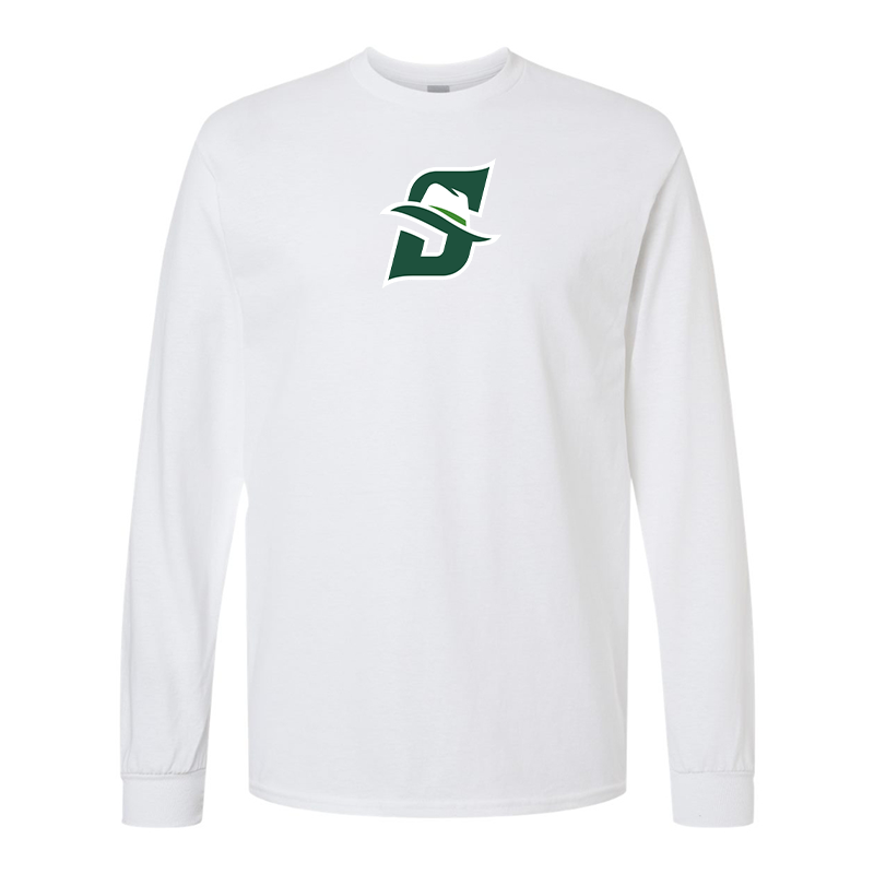 Men's Stetson Hatters Gildan Heavy Cotton Long Sleeve T-Shirt