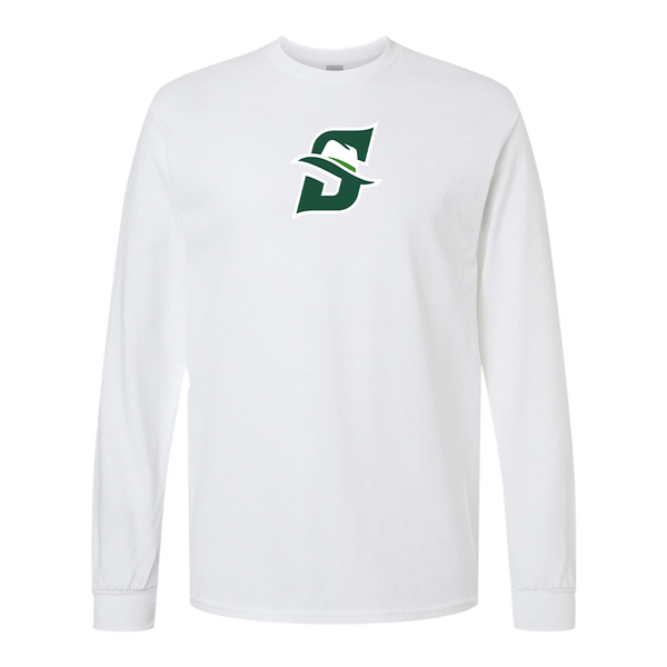 Men's Stetson Hatters Gildan Heavy Cotton Long Sleeve T-Shirt