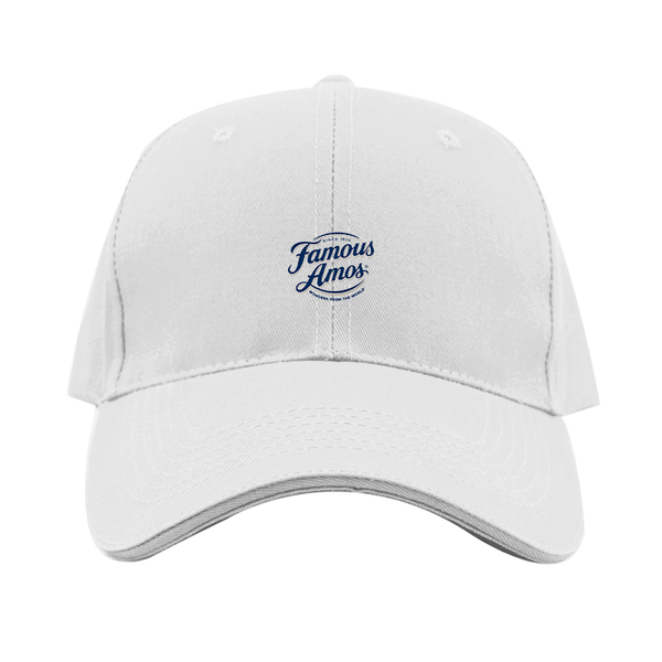 Famous Amos Logo  Dad Baseball Cap Hat
