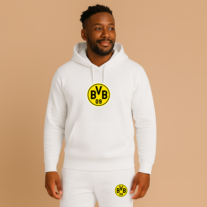Men's Borussia Dortmund BVB FC Hoodie Joggers Set