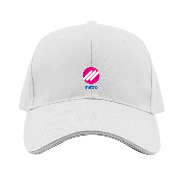 Lausanne Métro Logo  Dad Baseball Cap Hat