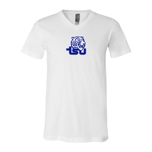 Tennessee State Tigers BELLA  CANVAS - Jersey V-Neck T-Shirt