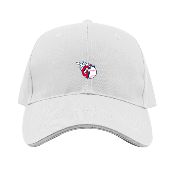 Cleveland Guardians  Logo  Dad Baseball Cap Hat