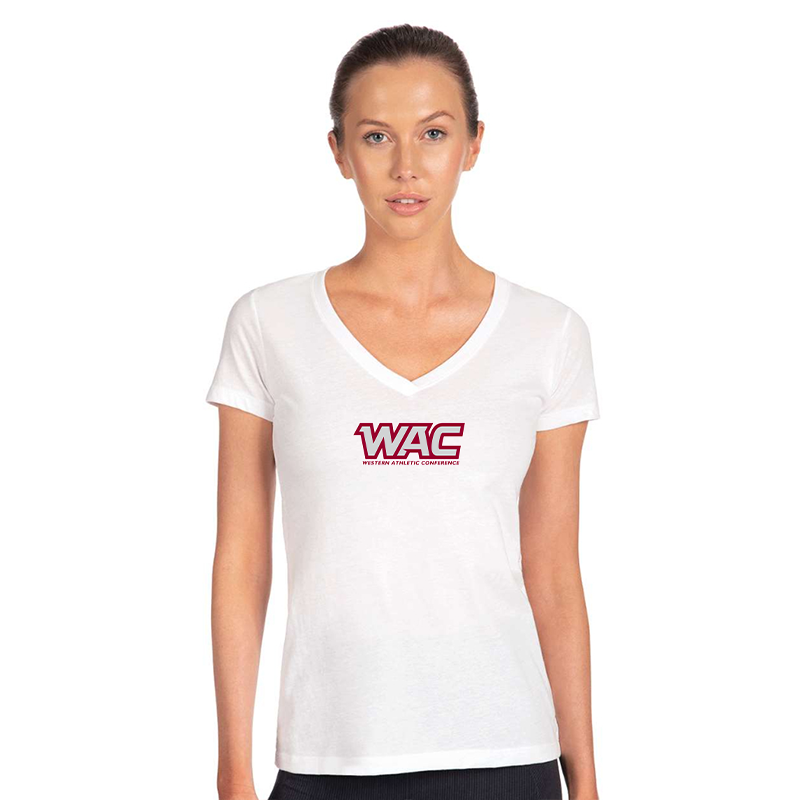 Women's Western Athletic Conference  V-Neck T-Shirt