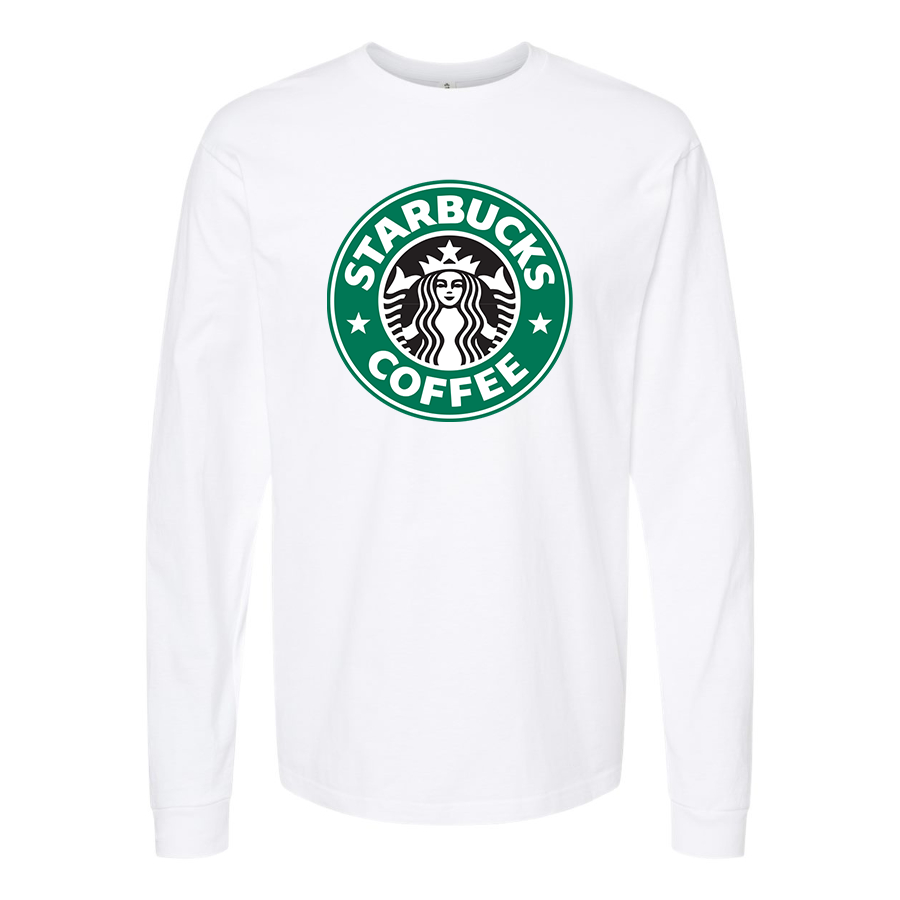 Men's Starbucks Coffee Long Sleeve T-Shirt