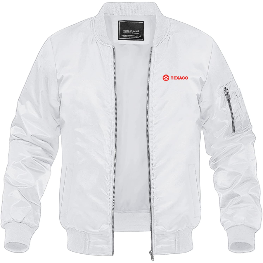 Men's Texaco Logo Lightweight Bomber Jacket