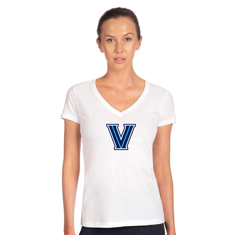 Women's Villanova Wildcats V-Neck T-Shirt