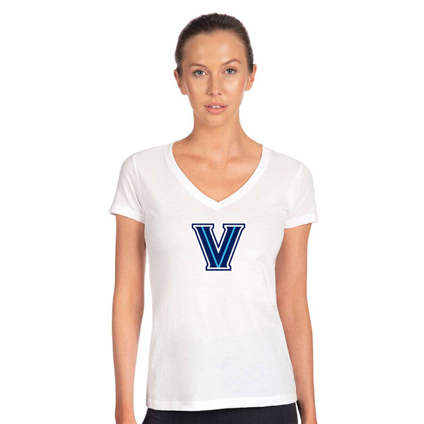 Women's Villanova Wildcats Next Level V-Neck T-Shirt