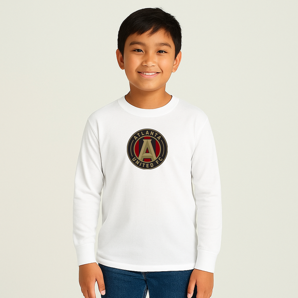 Youth Kids Atlanta United FC Long Sleeve T-Shirt