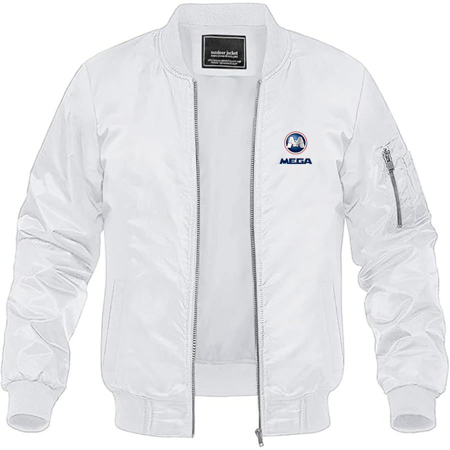 Men's Aixam Mega Logo Lightweight Bomber Jacket