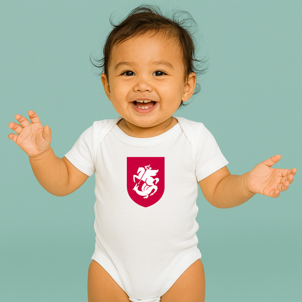 Georgia National Soccer Team Baby Romper Onesie