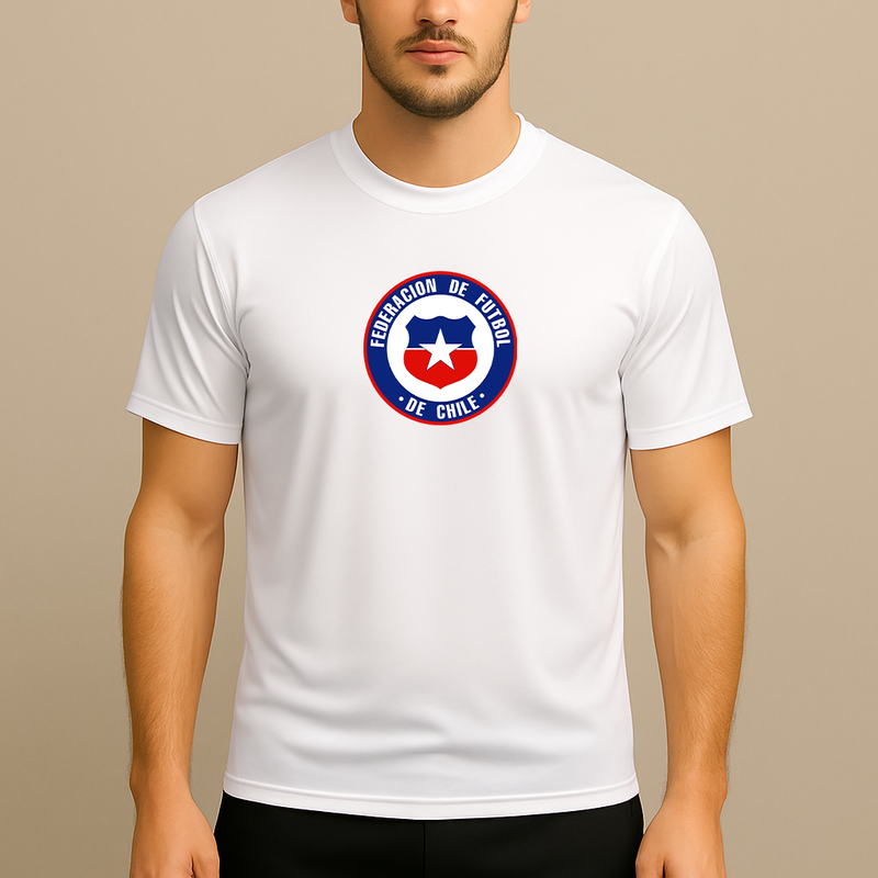 Men's Chile National Soccer Team  Polyester T-Shirt