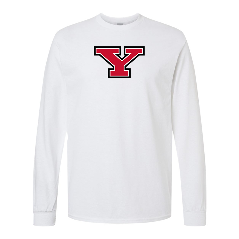 Men's Youngstown State Penguins Gildan Heavy Cotton Long Sleeve T-Shirt