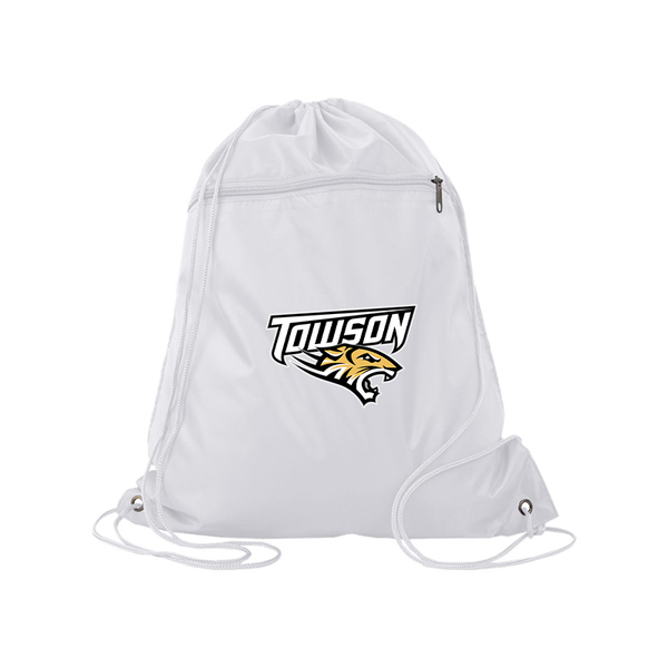 Towson Tigers Q-Tees - Polyester Cinchpack