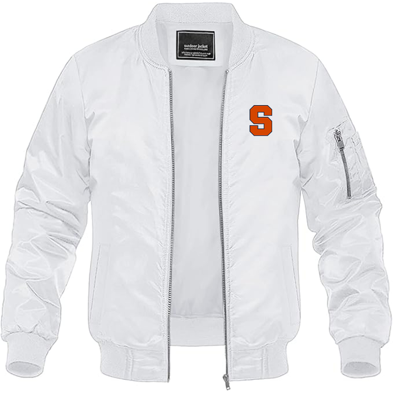 Men's Syracuse Orange Lightweight Bomber Jacket