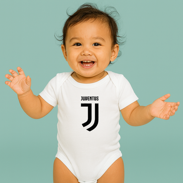 Baby Juventus Soccer Romper Onesie