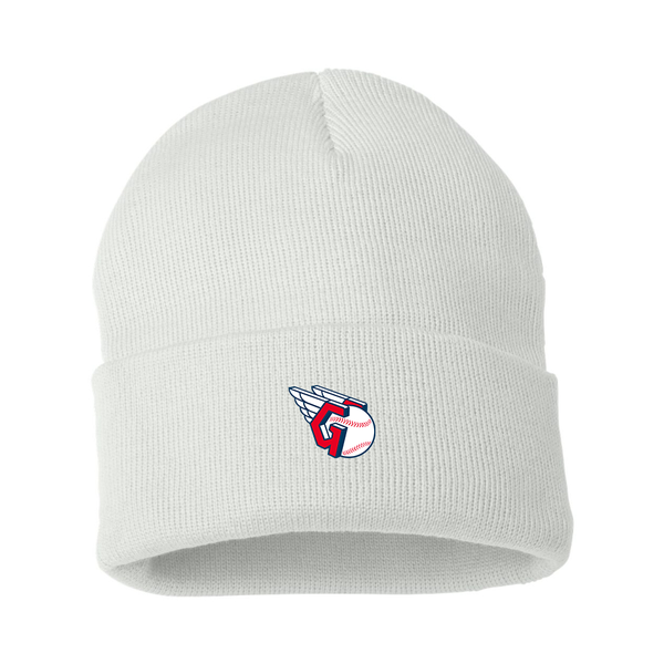 Cleveland Guardians  Logo Beanie Hat