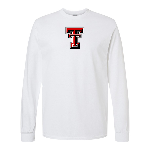 Men's Texas Tech Red Raiders  Gildan Heavy Cotton Long Sleeve T-Shirt