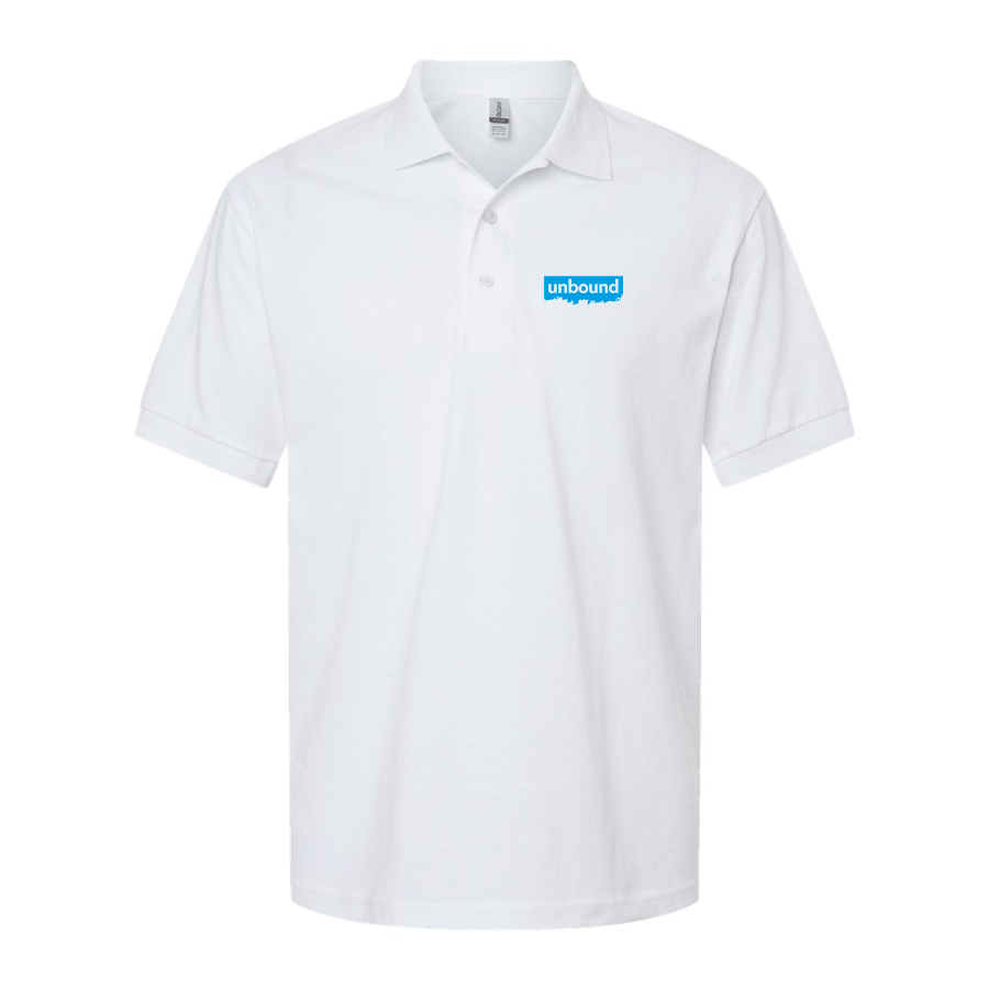 Men's Unbound Live Logo Dry Blend Polo