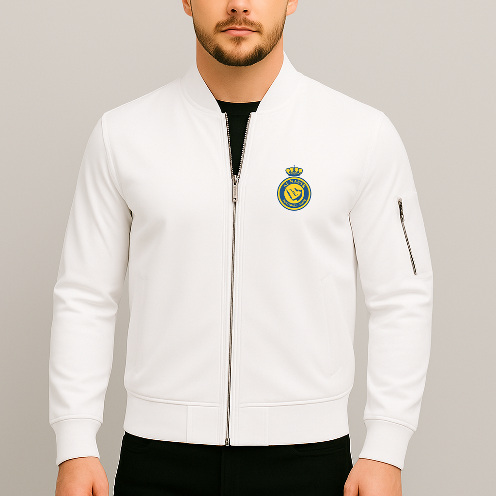 Men's Al Nassr FC Lightweight Bomber Jacket