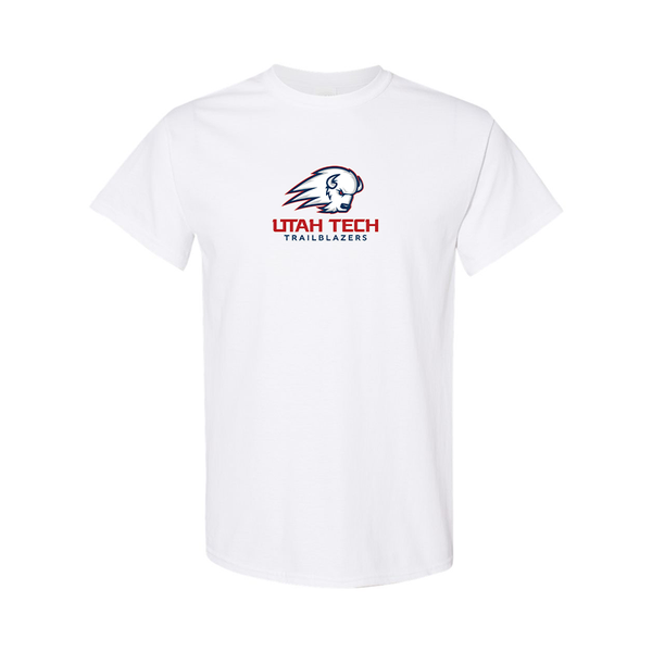Men's Utah Tech Trailblazers  Gildan Heavy Cotton T-Shirt