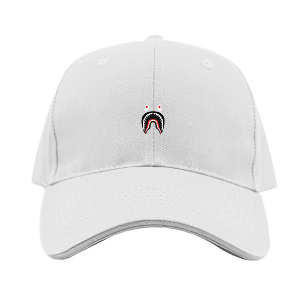 BAPE Shark Logo  Dad Baseball Cap Hat