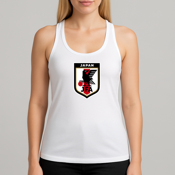Women's Japan National Soccer Team Racerback Tank Top