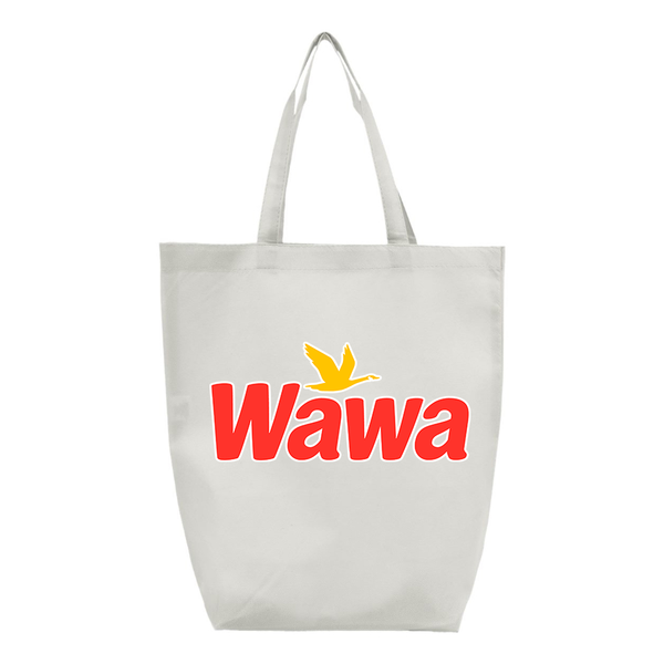 Wawa Gas Station Q-Tees Non-Woven Gusset Bottom Tote