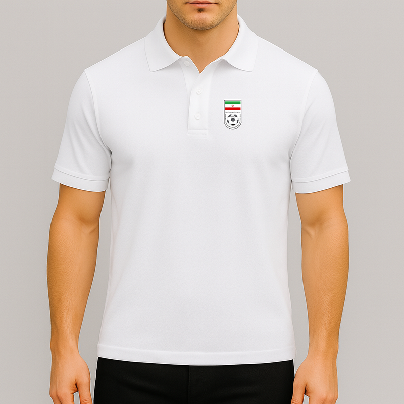 Men's Iran National Soccer Team Dry Blend Polo