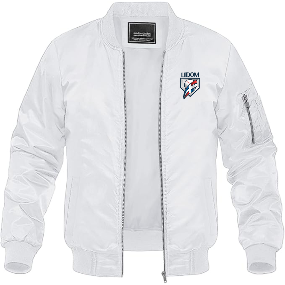 Men's Lidom Logo Lightweight Bomber Jacket