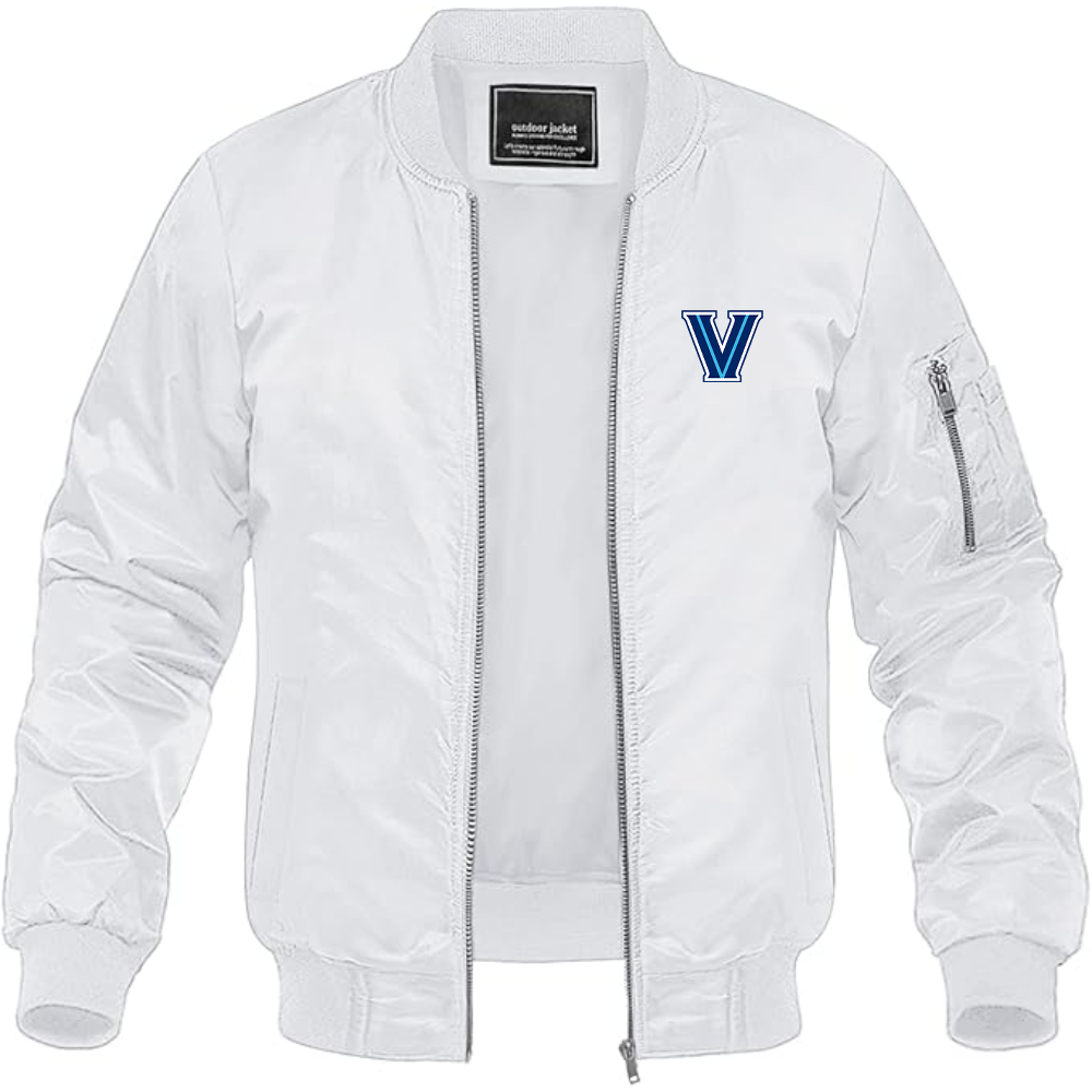 Men's Villanova Wildcats Logo Lightweight Bomber Jacket