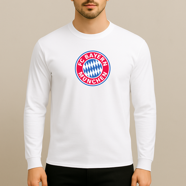 Men's F.C. Bayern Munchen Soccer Long Sleeve T-Shirt