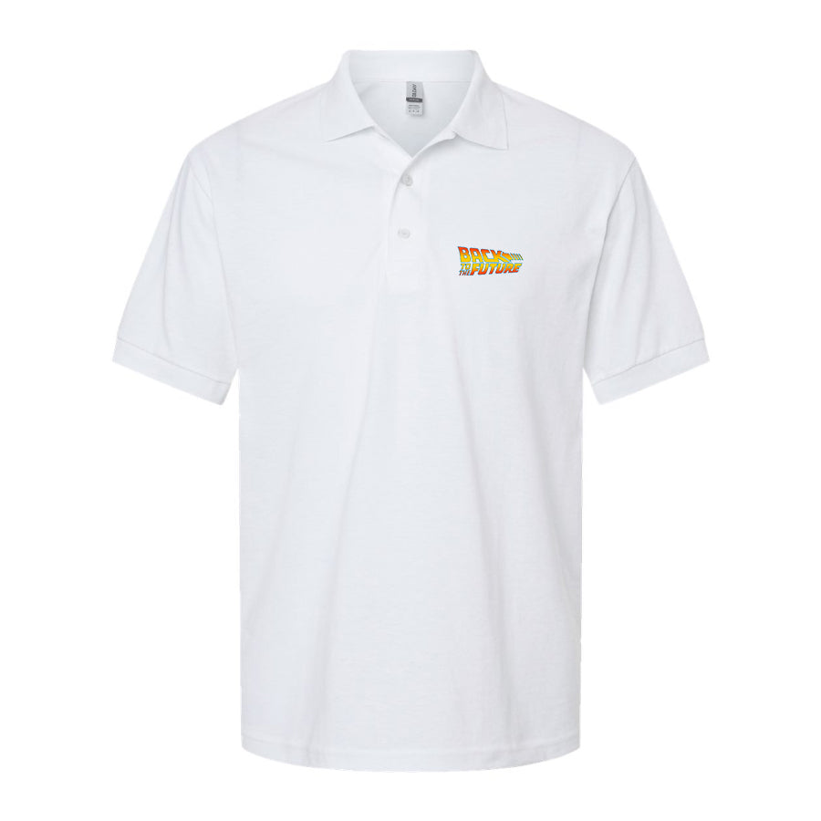 Men's Back To The Future Movie Dry Blend Polo